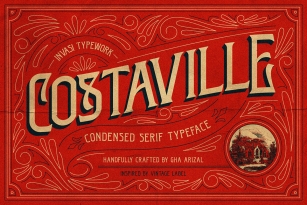 Costaville Font Font Download