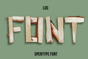 Log SVG Font Font Download