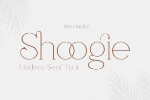 Shoogie Font Font Download