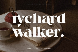 Rychard Walker Font Font Download