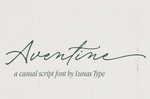 Aventine Font Font Download