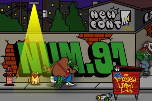 Num.91 Font Font Download