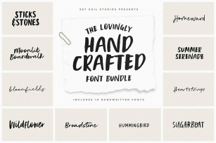The Handcrafted Bundle Font Download