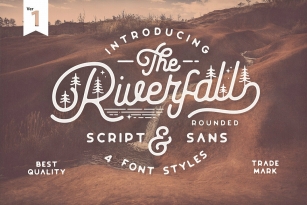 Riverfall Rounded Font Font Download