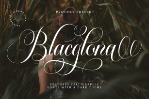 Blacglona Font Font Download
