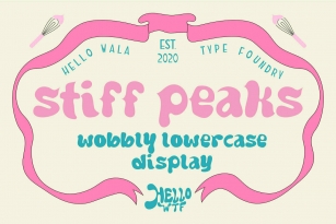 Stiff Peaks Font Font Download