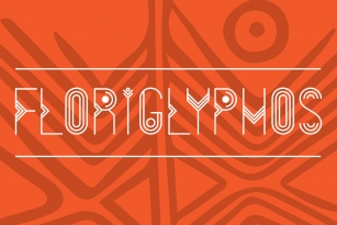 FloriGlyphos Font Font Download