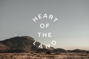 Heart of the Land Font Font Download