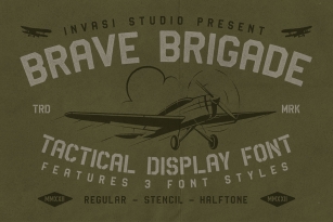 Brave Brigade Font Font Download