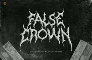 False Crown Font Font Download