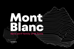Mont Blanc Font Font Download