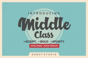 Middle Class Font Font Download