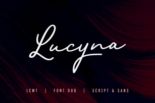 Lucyna Duo Font Download