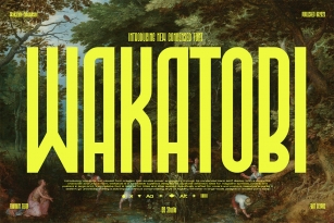 Wakatobi Font Font Download