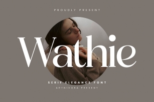 Wathie - Serif Elegance Font Font Download