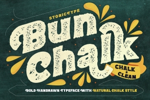 Bun Chalk Font Font Download