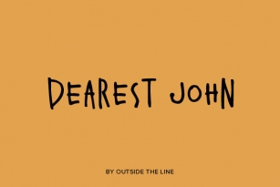 Dearest John Font Font Download