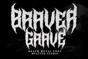 Braver Grave Font Font Download