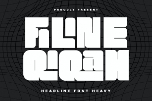 Filine Qiqah Heavy Sans Serif Font Font Download