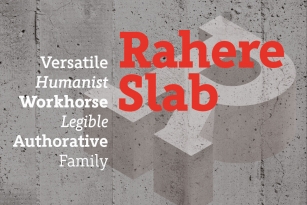 Rahere Slab Font Font Download