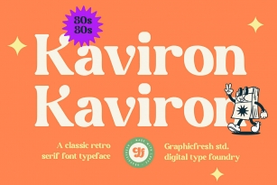 Kaviron Font Font Download