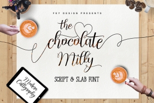 Chocolate Milky Font Font Download