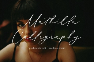 Mathilda Calligraphy Font Font Download