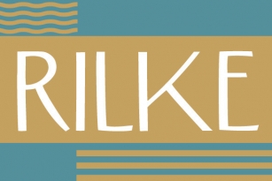 Rilke Font Font Download