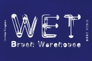 Wet Brush Font Font Download