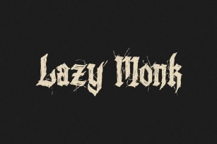 Lazy Monk Font Font Download