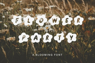 Flower Party Font Font Download