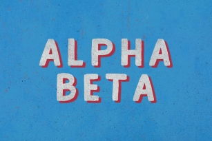 Alpha Beta Font Font Download