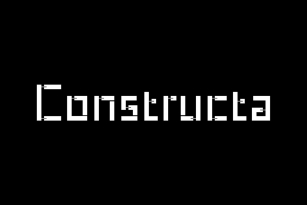Constructa Font Font Download
