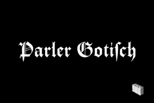 Parler Gotisch Font Font Download