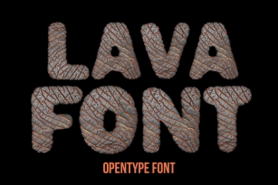 Lava SVG Font Font Download