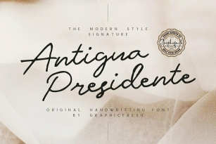 Antigua Presidente Font Font Download