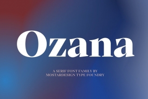 Ozana Pro Font Font Download
