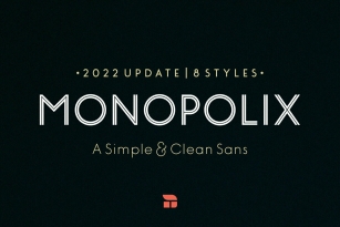 Monopolix Font Font Download