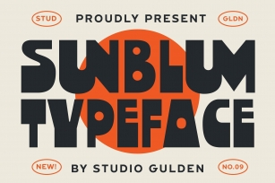 SG Sunblum Font Font Download