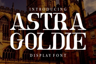 Astra Goldie Font Font Download