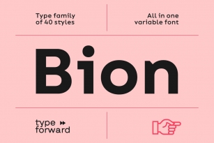 Bion Font Font Download