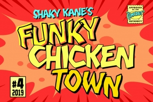 Funky Chicken Town Font Font Download