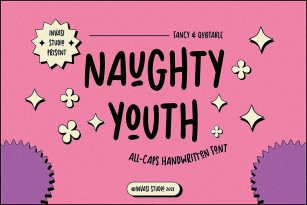 Naughty Youth Font Font Download