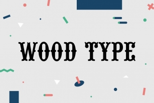 URW Wood Type Font Font Download