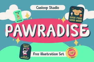 Pawradise Font Font Download