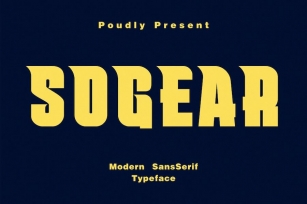 Sogear Serif Display Font Font Download