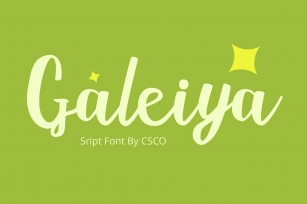 Galeiya Font Font Download