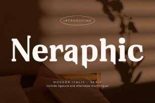 Neraphic Modern Serif Font Font Download