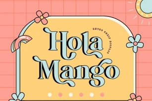 Hola Mango Font Font Download