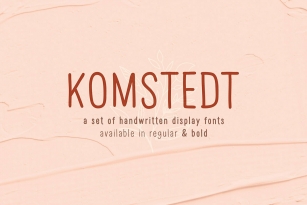 Komstedt Hands Font Font Download